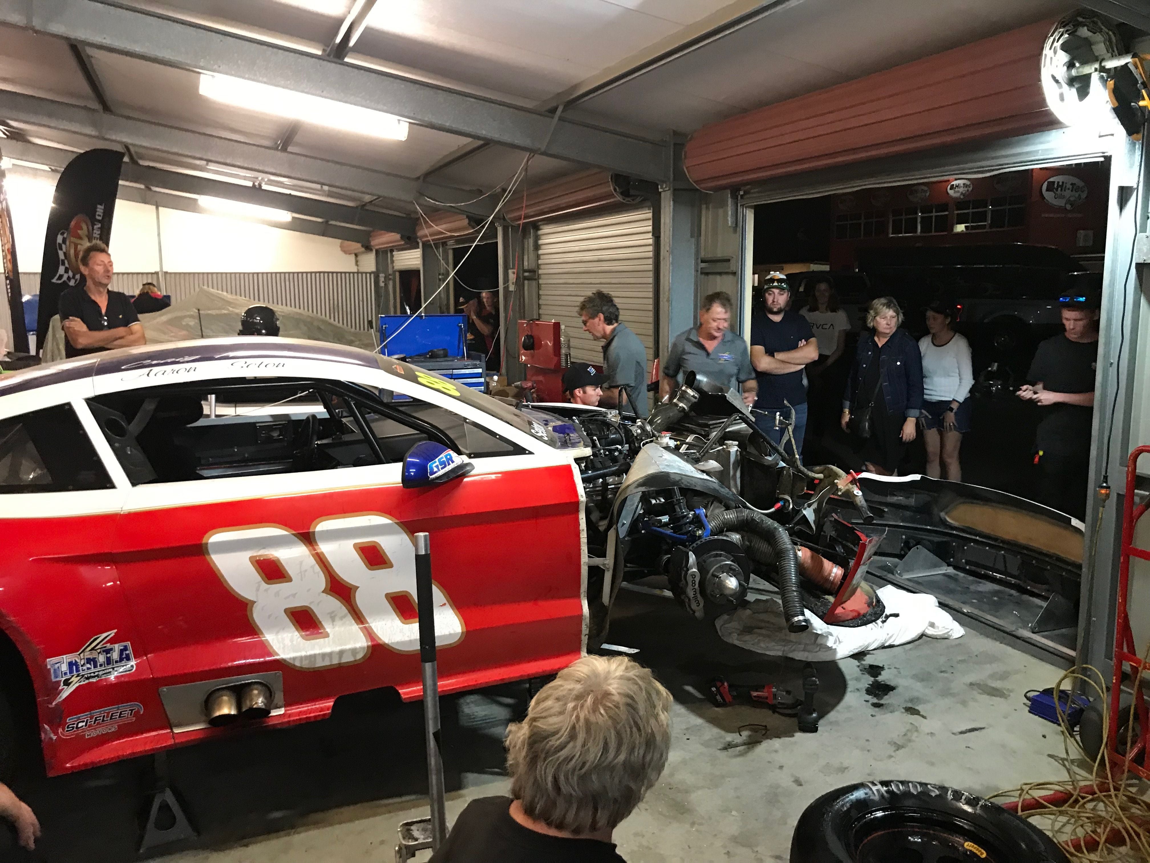 VIDEO: TA2 series leader fighting for championship after Race 2 incident VIDEO: TA2 series leader fighting for championship after Race 2 incident